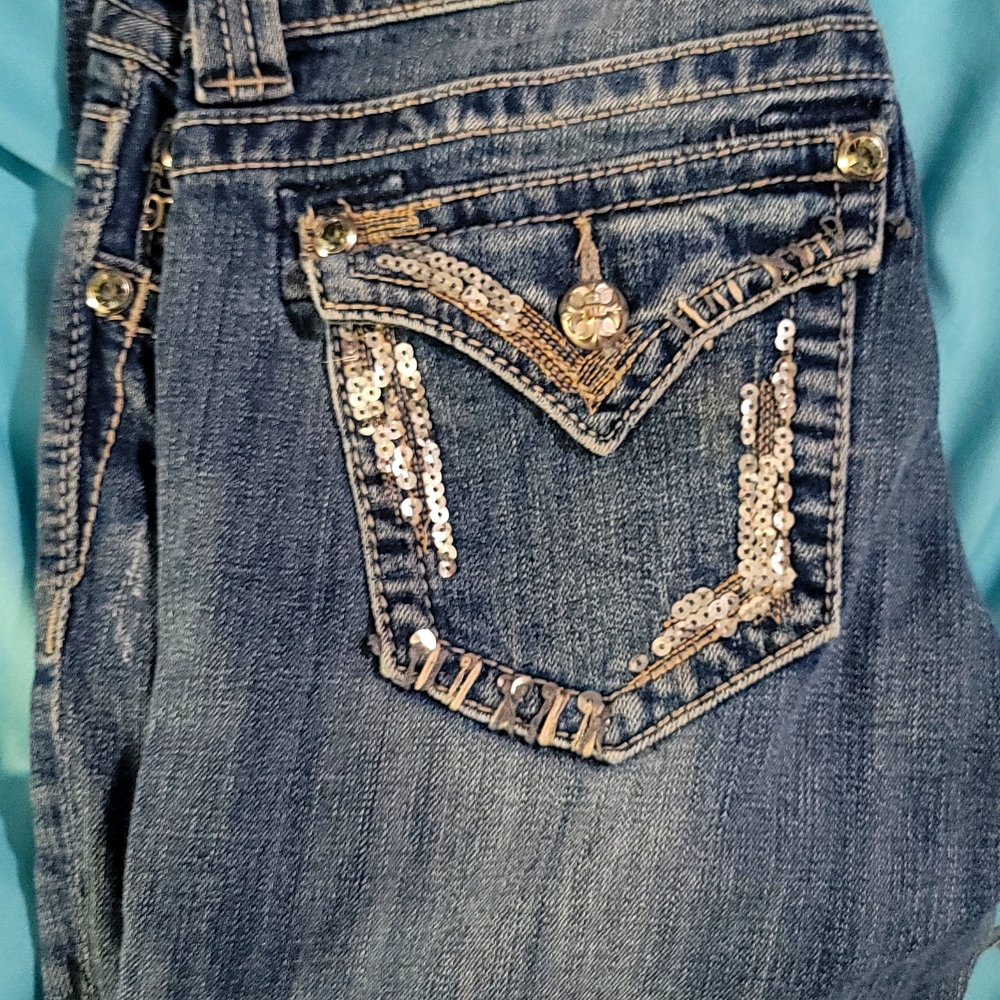 Miss Me Jeans with Embellishments size 28 Bootcut